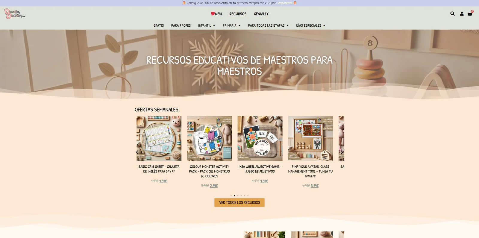 Tienda de Docentes Decentes